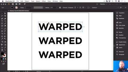 How to Warp Text in Adobe Illustrator