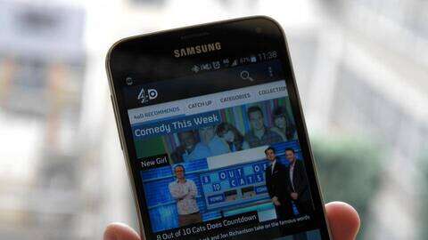 4OD smartphone apps now stream over mobile networks
