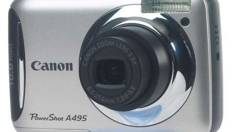 Canon PowerShot A495 review