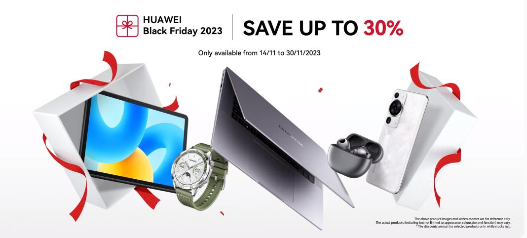 The Huawei Black Friday Extravaganza: Save Up to 30%